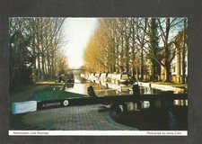 Postcard Berkshire Aldermaston Lock Moorings Kennet and Avon Canal