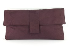 Fab Large Faux Suede Clutch