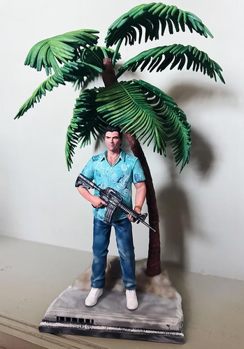 Tommy vercetti statue - vercetti,