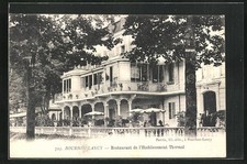 Old postcard Bourbon-Lancy