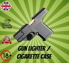 Gun Lighter With Storage |