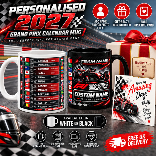 Bespoke personalised 2027 - bespoke, f1
