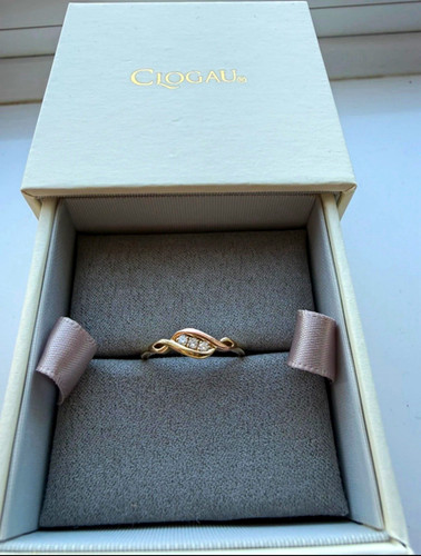 Clogau 9ct yellow gold ring - gold, 3
