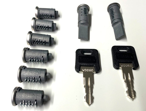 Lock barrel set trimark - barrel, 6