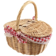 Country  Wicker Picnic Basket