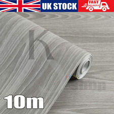 10m Wood Effect Vinyl Wallpaper Self Adhesive Cupboard Worktop Wrap Film Sticker