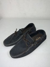 Bertie London Mens Blue Suede