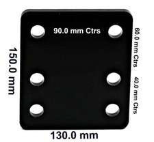 Tow Bar Adjustable Levelling Drop Plate - RIB Boat Land Rover Trailer Caravan