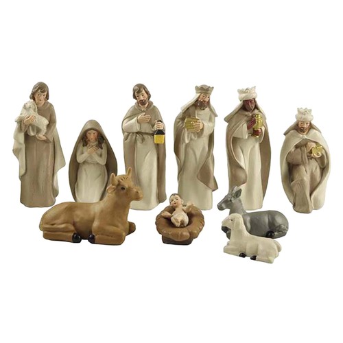 10pcs christmas nativity - nativity, scene