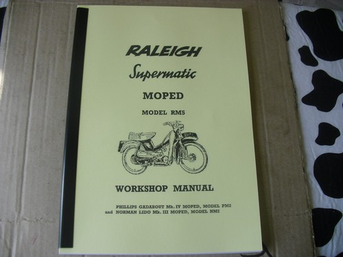 Raleigh moped rm5 - raleigh, /
