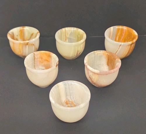 Six natural stone marble - six,