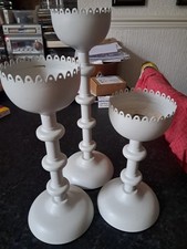 candle stick holders ikea 1 large 2 smaller in very good condition
