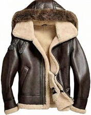 Men's Aviator Real Shearling