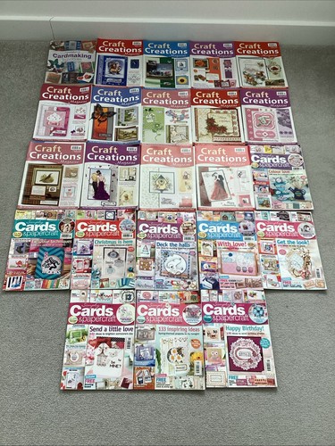 Cardmaking magazines 1 - 21,