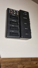4-Way SCART Switch Box with