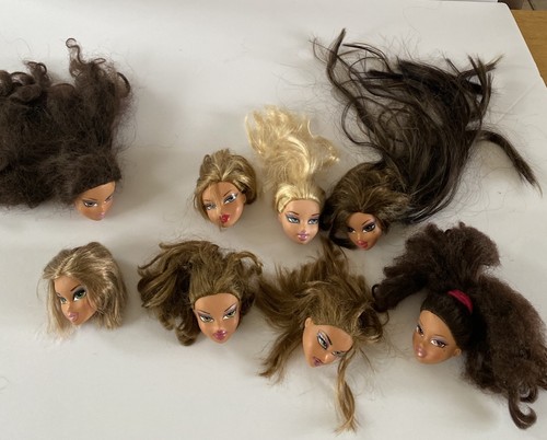 Bratz doll heads - bratz,