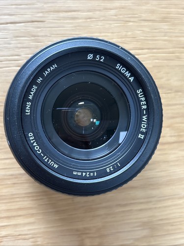 Sigma super wide 24mm - sigma, ii
