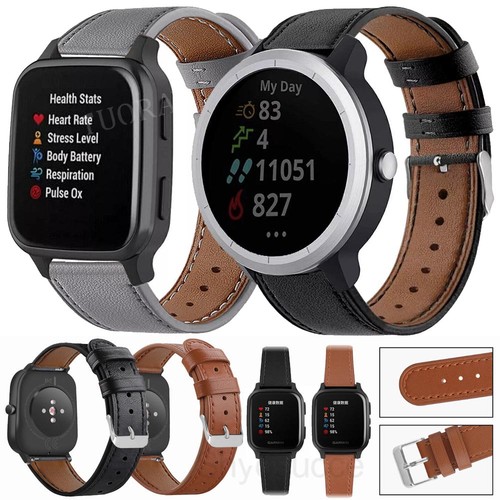 Leather strap watch - leather,