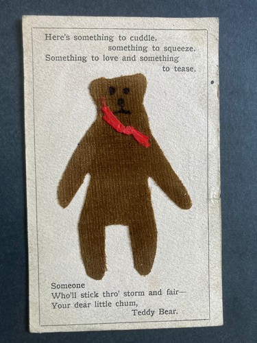 Felt teddy bear - teddy,