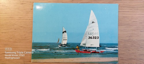 Postcard peter ording - peter, hobie