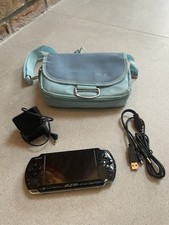 Sony PSP 1003E Handheld Game System Bundle Black, UK Model with Charger