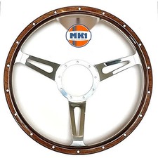 15" Steering Wheel Wood Rim