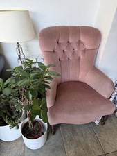 Pink  Quality Velvet Lounge