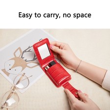 Portable Lipstick Case With