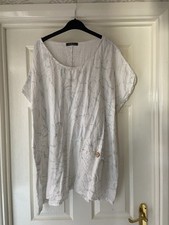 White And Pale Blue Made In