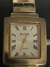 Avia Ladies Electro Plated Gold Watch 807952. ( see description please)