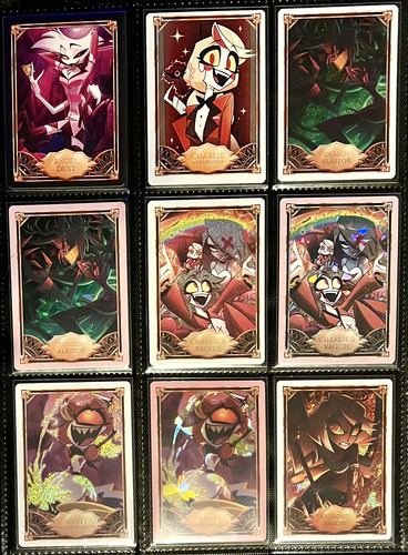 Hazbin hotel trading cards - hazbin,
