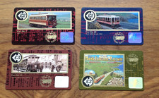 ISLE OF MAN 1993 MANX  TRANSPORT COLLECTOR SERIES PHONECARD 4 CARD SET