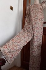 OOAK Handmade floral Wide Leg