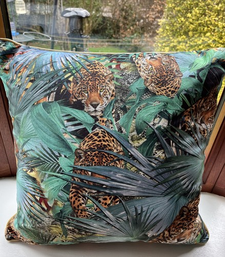 Handmade cushion - cushion, leopards)