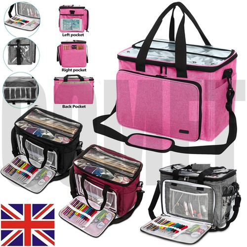 Knitting storage bag - wool, tote