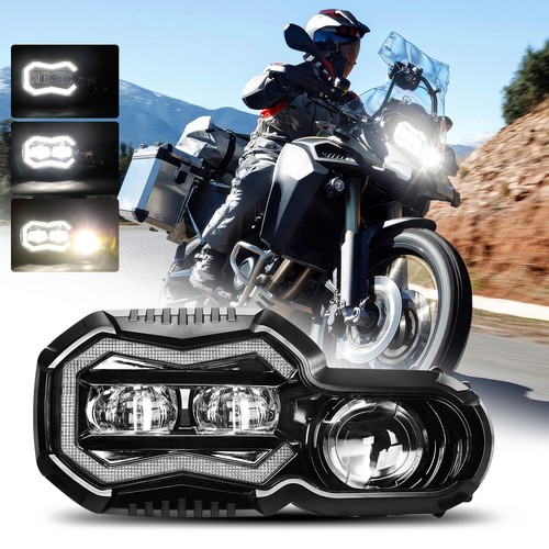 Motorcycle led headlight - headlight, drl