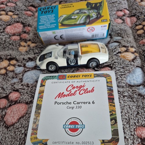 Corgi toys reissue 330 porsche - reissue,