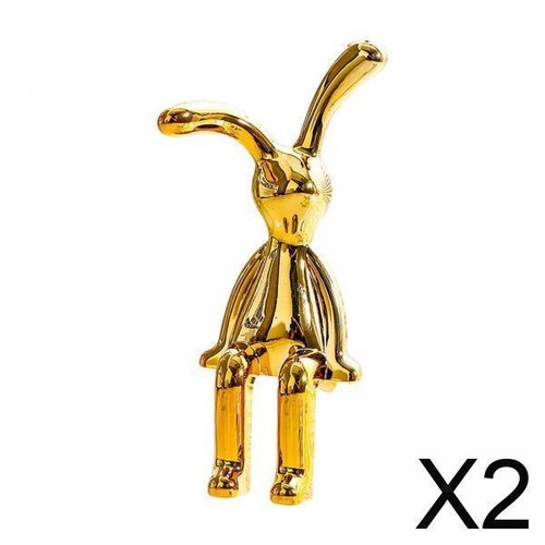 Electroplated rabbit - 2x,