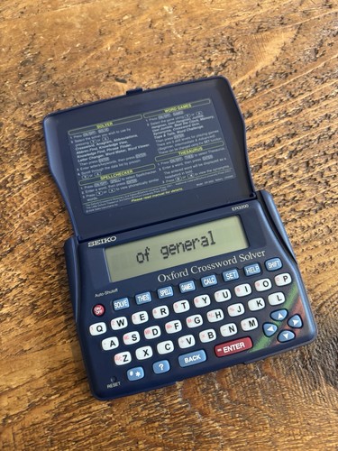 Seiko oxford crossword solver - oxford,