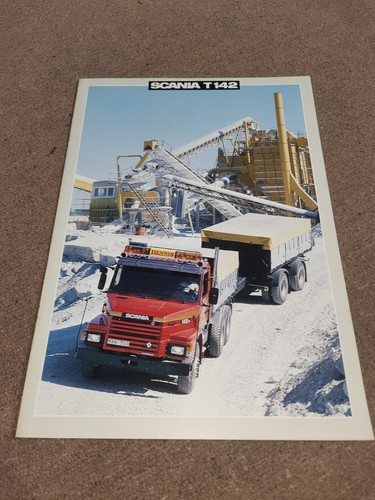 Brochure scania 142 truck - brochure, t