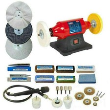 Sealey 6" 370W Bench Polisher