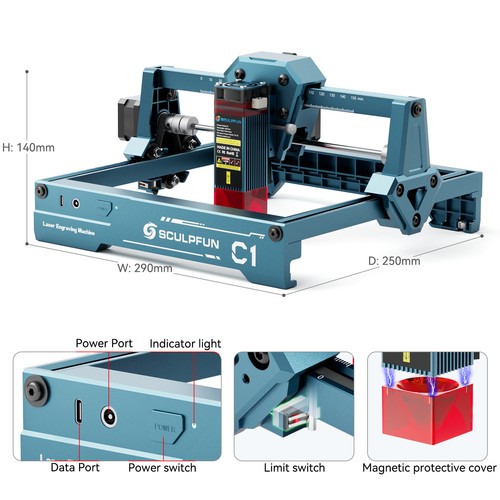 Mini portable laser - c1,