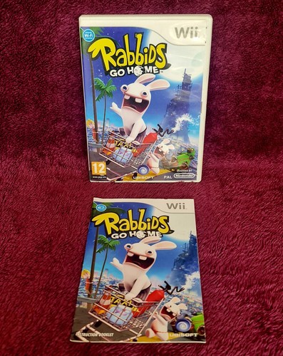 Rabbids home nintendo - rabbids,