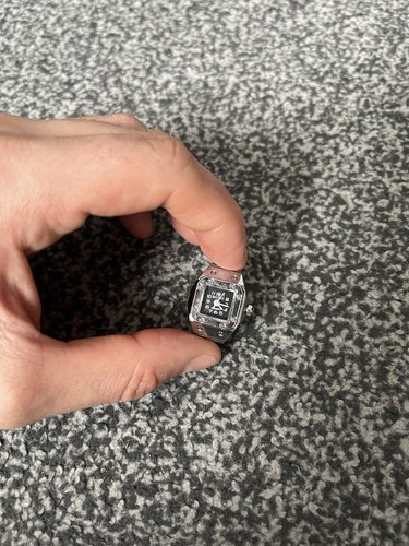Men sterling silver watch - men's,