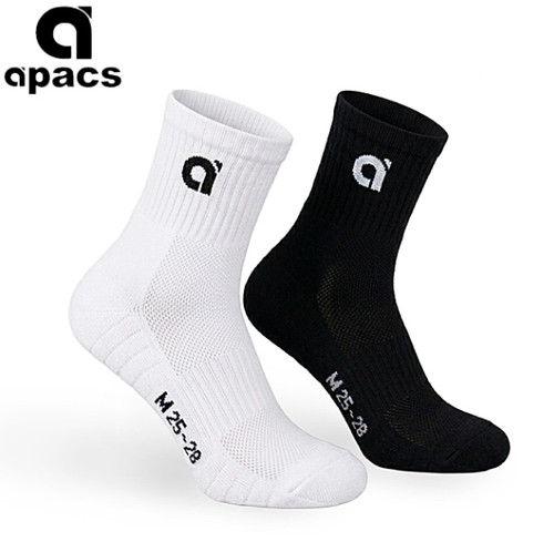 Apacs air cushion mid socks - air,