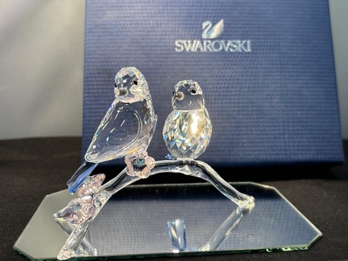 Swarovski crystal blue tit - crystal,