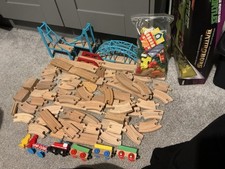 Large Wooden Train Track
