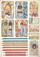 Rice Paper for Decoupage Sheet