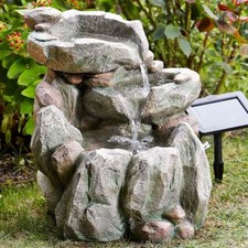 Solar & Mains Power Grey Rock