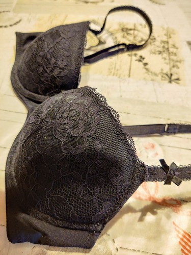 Underwired bra with lace - , by